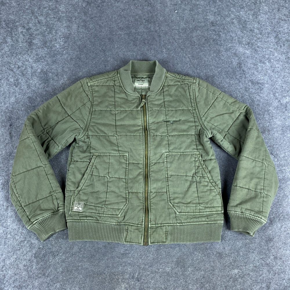 Kimes Ranch Olive Bomber Jacket